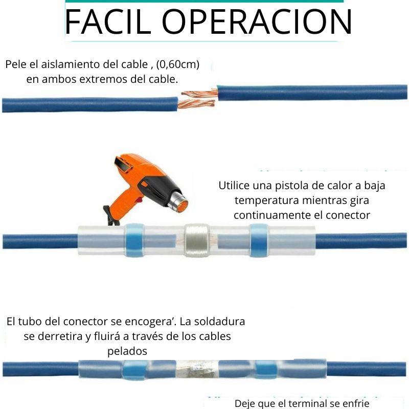 Conectores Termorretractil
