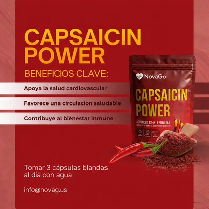 Capsula de pimienta de cayena